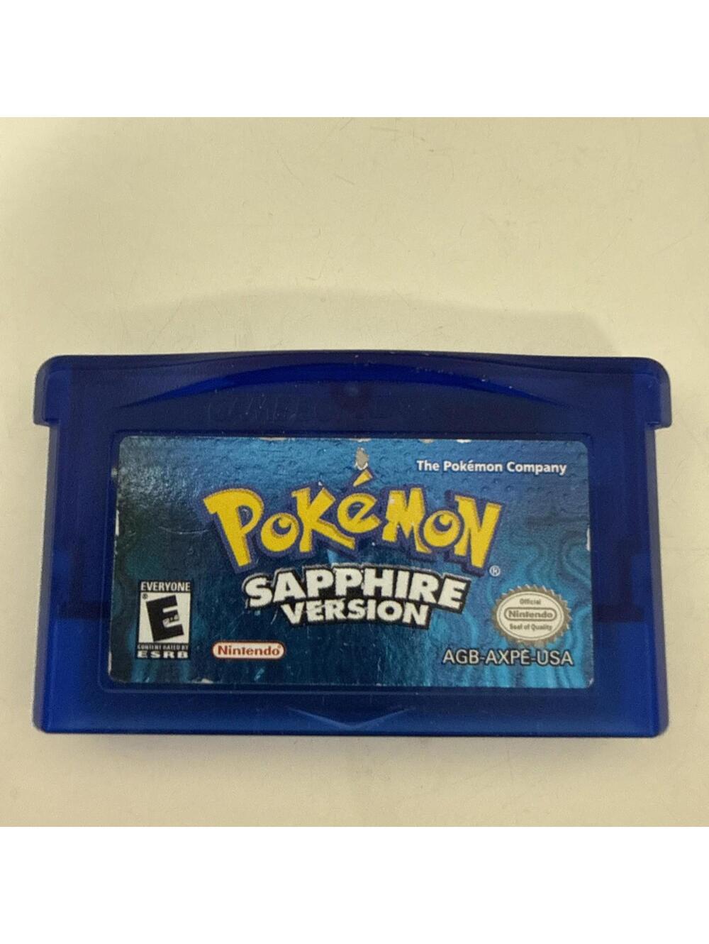 Pokemon: Sapphire (Game Boy Advance GBA) Great Condition - Authentic & Tested